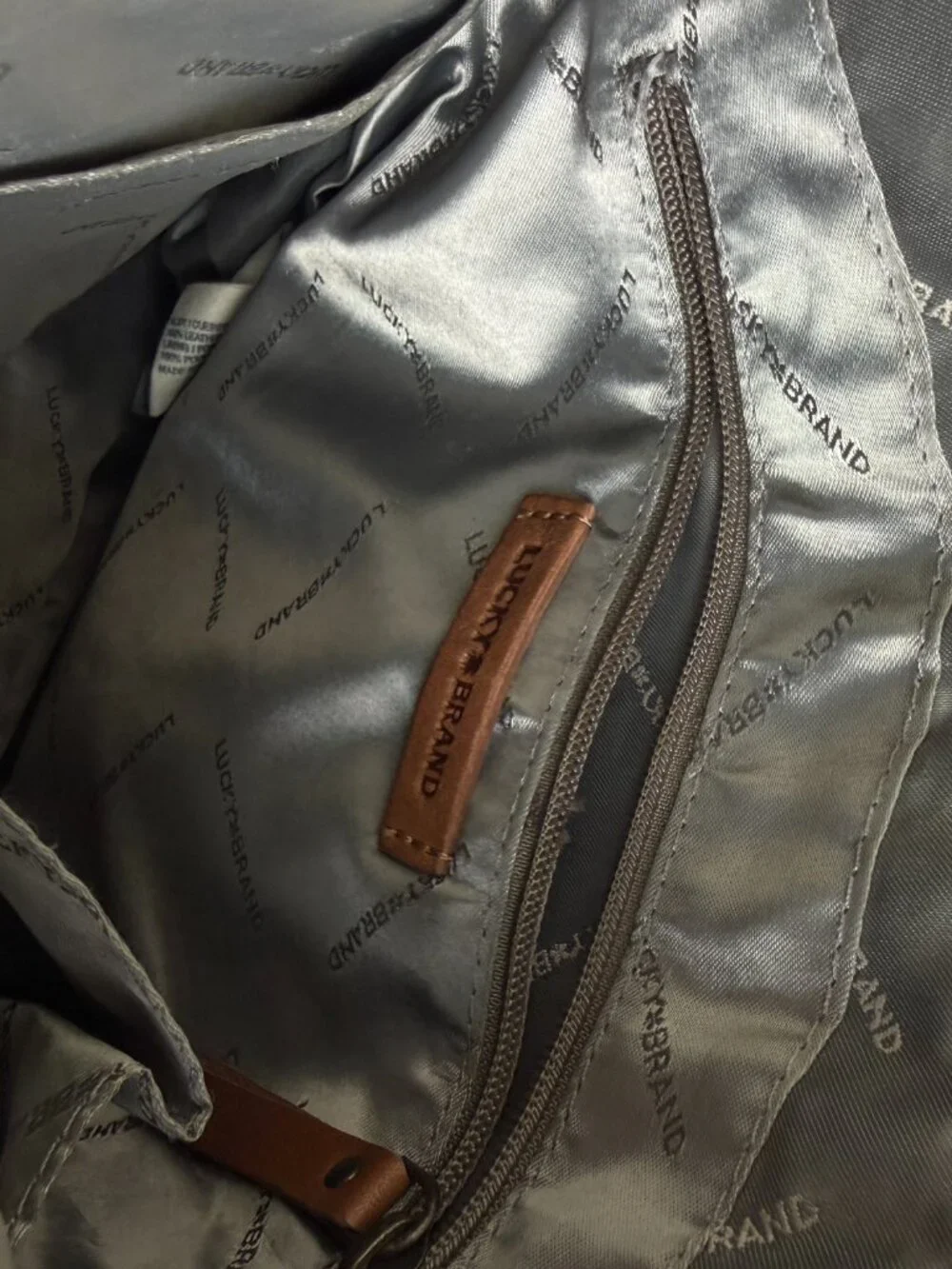 Lucky Brand Soft Premium Leather Crossbody Bag